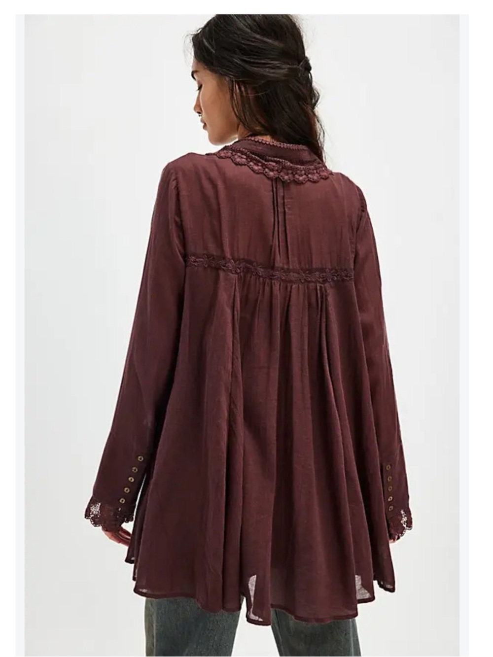 Victorian Mini
Dress I COLOR- 
Aubergine
Free People